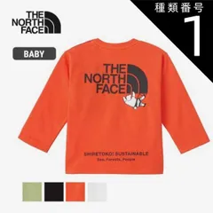 種類1：(K)ブラック/80 ザ・ノース・フェイス ベビー 長袖 tシャツ THE NORTH FACE [ NTB82332ST ] ロングスリーブシレトコトコティー ロンt キッズ [メール便][230812] 子供