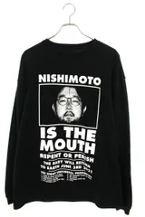 NISHIMOTO IS THE MOUTH⬛︎ロンT⬛︎ブラック⬛︎長袖⬛︎L-