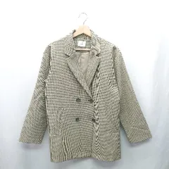 ◇ ⊇ LOWRYS FARM ローリーズファーム 総柄 長袖 コート サイズF ブラウン系 レディース E  【1411210011943】