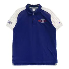 サイズ：L CHAMPION GOLF チャンピオンゴルフ  半袖ポロシャツ  ネイビー系 [240101317435]# ゴルフウェア メンズ ストスト