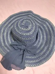 未着用 VERBANO レディース 帽子 ネイビー