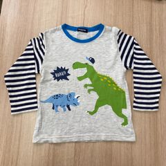 クレードスコープ　長袖 ロンTシャツ　恐竜　110