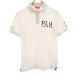 BEAMS GOLF ビームスゴルフ ゴルフ 半袖 ポロシャツ S 白 鹿の子地 レディース 古着