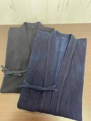 a528☆剣道防具☆剣道着2枚☆綿・ジャージ☆2.5号★武州☆響☆西日本武道具