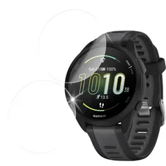 HUAKE 【(2枚)ガラスフィルム】ガラスフィルムGARMIN Forerunner 165/165 Music 用 国産硝子素材製 強化 ガラス 指紋防止 液晶 保護 フィルムのサムネイル