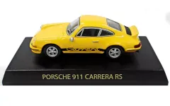【中古】ミニカー 1/64 911 CARRERA RS(イエロー) 「ポルシェ・ミニカーコレクション」 サークルK・サンクス限定