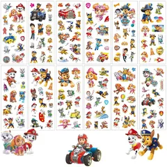 for パウパトロールシール 3D アニメforパウパトロール ステッカー 12枚 子供&幼児用 ご褒美 シール 可愛い ぷくぷくシール DIY カレンダー 手帳 ノート 壁 自転車 冷蔵庫の装飾 ステッカー ぷっくりシール 1