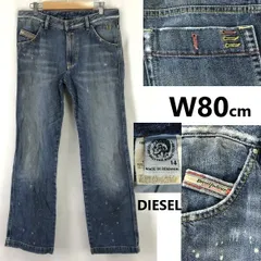 DIESEL/ディーゼル★ダメージ加工/デニムパンツ/ジーンズ【W80cm/股下80cm/青/blue】ズボン/Pants/Trouser◆TBH993