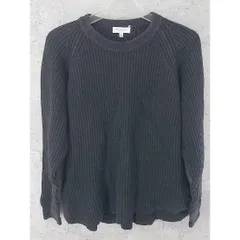 ◇ BEAUTY&YOUTH UNITED ARROWS コットン ニット 長袖 セーター XL ブラック系 *  【1002796979248】