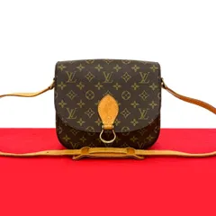 極 美品 LOUIS VUITTON ルイヴィトン サンクルー モノグラム レザー 本革 ミニ ショルダーバッグ ポシェット ブラウン 茶 66339