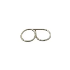 e.m. / イーエム | シルバー ダブルフィンガーリング | シルバー | レディース