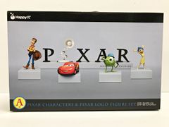 未開封ハッピーくじ　A賞ピクサーキャラクターズ&ピクサーロゴ フィギュアセット ピクサーハッピーくじ A賞 ピクサーキャラクターズ&ピクサーロゴ
