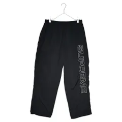 【美品】シュプリーム 21SS スペルアウト トラックパンツ ナイロン 白 L SUPREME シュプリーム 21SS Spellout Track Pant スペルアウト