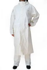 【79％引】レインコート RC03（アイボリー）S・M・Lサイズ　自転車・スクーター用