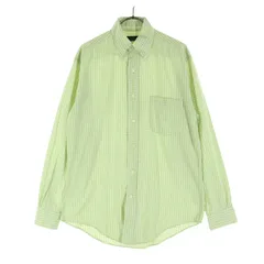 Brooks Brothers ブルックスブラザーズ ギンガムチェック柄 長袖 シャツ S グリーン メンズ 古着