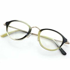 トムフォード TOMFORD 伊達メガネ アイウェア 眼鏡 メガネ TF5321 061 47□22 145 ブラック ホワイト 【中古】Sランク
