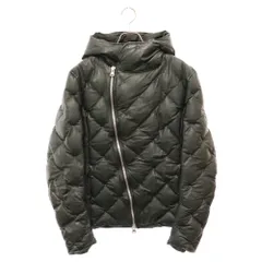ISAMU KATAYAMA BACKLASH (イサムカタヤマバックラッシュ) 23AW カンガルーレザー キルティング ダウン ジャケット グリーン 1363‐02のサムネイル