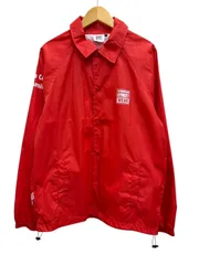 Vision (ビジョン)  STREET WEAR COCA COLA コカ・コーラ コーチジャケット ナイロンジャケット 裏メッシュ 8323190-A L レッド メンズ/006