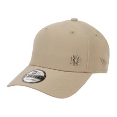 ニューエラ キャップ メタルロゴ NEW ERA 9FORTY FLAWLESS ニューヨーク・ヤンキース フローレス メンズ レディース  ミニロゴ MLB 帽子 ベースボールキャップ ニューヨーク・ヤンキース ブラウン