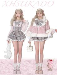半袖OP ロリータ ゴスロリ 人形師 フリルレース アイドル
