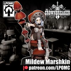 LPOMC | Mildew Marshkin 32mm | 3Dプリント ミニチュア TRPG