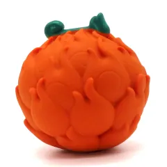 【中古】フィギュア メラメラの実 「ワンピース」 バウンドボールフィギュア-モンキー・D・ルフィ GEAR4、ゴムゴムの実、メラメラの実-