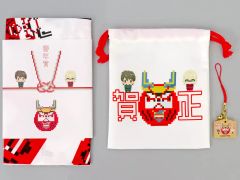 [중고] 굿즈 세트 이모키 · T · 호랑이 토루 & 버나비 · 브룩스 Jr. 도트 비트 달마 연하 세트 [극장판 TIGER & BUNNY -The Rising-]