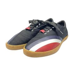 MONCLER モンクレール 4M70100 REGIS SCARPA レジススカルパ ローカットスニーカー シューズ 靴 ブラック [表記サイズ 41(約25.0cm)]