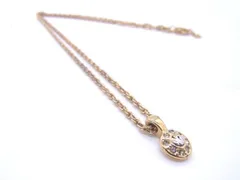 NINA RICCI ニナリッチ ラインストーン ネックレス ペンダント アクセサリー レディース ゴールド系 DD5543