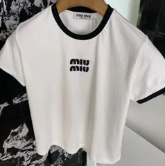 2024年最新】miumiu tシャツ 正規品の人気アイテム - メルカリ