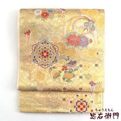 着物と帯 時流】SF26586◇正絹 夏袋帯◇紗 長尺 美品 帯芯入 - メルカリ
