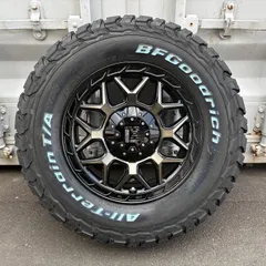 【新品4本セット】デリカD5 エクストレイル CX5 RAV4 16インチ レクセルホイール インフェルノ BF Goodrich KO3 215/70R16 225/70R16 225/75R16 235/70R16のサムネイル