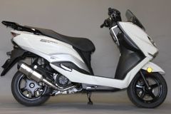 Valiente バーグマンストリート125EX バイクマフラー 8BJ-EA23M レトルト カーボンタイプ マフラー バイク用品 バイクパーツ フルエキゾースト カスタム ドレスアップ 交換 社外品 バリエンテ スズキ BURGMAN STREET125