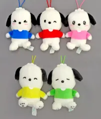 【中古】キーホルダー 全5種セット 表情いろいろマスコット 「ポチャッコ」
