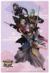 【中古】ポストカード 第二部隊 クリアポストカード 「Switchソフト 刀剣乱舞無双」 ジョーシン購入特典