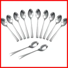 下村企販 コーヒースプーン 10本+2本 増量 【日本製】 ステンレス 珈琲 ヨーグルトスプーン 21998 燕三条