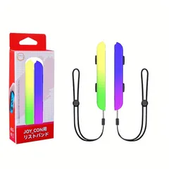 【迅速発送】PGRTYOF Switch Joycon用リストストラップ - 【Switch/Switch 有機ELモテル対応】Joy Conジョイコンコントローラー用ストラップ交換パーツアクセサリー、スイッチジョイコンストラップ締め付け調整可能（2パック）