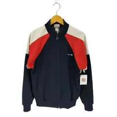 アディダス adidas 80-90s 銀タグ ワンポイント刺繍 ジップアップ トラックジャケット メンズ 表記無 