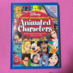□Junior Encyclopedia of Animated Characters ディズニー ピクサー キャラクター図鑑 2004年頃発行？ 洋書 英語 中古 【萌猫堂】