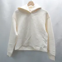 ◇ ⊇ UNIQLO ユニクロ 長袖 パーカー サイズS アイボリー レディース E  【1502180045820】