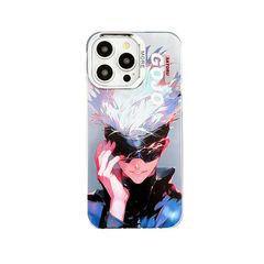 呪術廻戦ごじょうさとる iPhone 13/14/15/16 ケース TPUカバー りんご デザイン おしゃれ 　かっこいい　薄型 軽量 耐衝撃