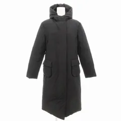 トゥービーシック TO BE CHIC 美品 ダウンコート フード ミドル ハーフ 42 L 黒 ブラック /UOのサムネイル