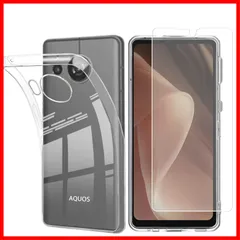 【新着商品】超軽量 全面保護カバー 薄型 Plusスマホケース アクオスsense7 耐衝撃 TPUクリアケース 透明ソフトカバー レンズ保護 6.4インチアクオスセンスセブンプラス ケース plus ストラップホール付き sense7 AQUOS 携帯便利のサムネイル