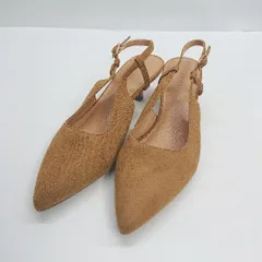 ◇ UNTITLED パンプス サイズ22.5 ライトブラウン レディース E  【1408220028870】