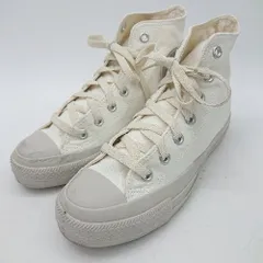 ◇ Θ CONVERSE コンバース カジュアル系 ハイカットスニーカー サイズ5 ホワイト系 レディース E  【1507160017057】