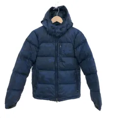 良好 POLO RALPH LAUREN ポロラルフローレン 総柄 ダウンジャケット サイズ:XS  ブラック/ブルー  メンズ 　241011010966