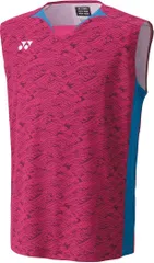 【新品・5営業日で発送】YONEX ヨネックス メンズゲームシャツ(ノースリーブ) (10614) 色 : グレープ サイズ : M 