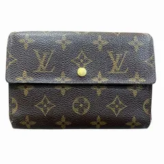 ルイヴィトン　Louis Vuitton　モノグラム　ポルト　トレゾー　エテュイ　シェキエ　M61200　3つ折り財布　ユニセックス