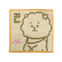 [수량 한정] 캐릭터 손수건 컴팩트 면 100 % 쁘띠 _RJ 항균 방취 BT21 선물 미니 타월 선물 생일 丸眞 5785022500