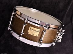 日本製  Negi Drums ネギドラム 14" x5.5 " メイプルシェル 8mm厚 ブラウンメイプルカラー MU1450D-S2DB スネア スネアドラム